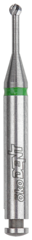 Růžicový vrtáček, kulička, úzký krček, do modrého kolénka, Ø 1,2 mm