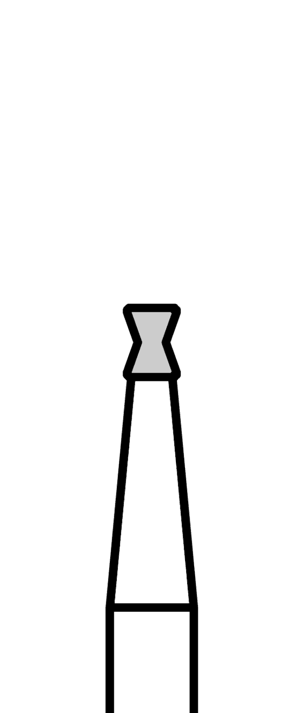 Diamantový vrtáček, zelený diabol, do mikromotoru, hrubá zrnitost, Ø 1,2 mm – 806 104 032 534 012